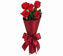 Букет 5 Красных роз Эдлесс Лав #REPLACE_PRED# Верхних Ачалуках