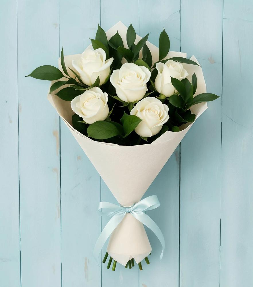 Букет цветов из: Розы в Верхних Ачалуках