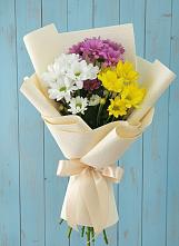 Букет цветов из:  Хризантемы #REPLACE_PRED# Верхних Ачалуках