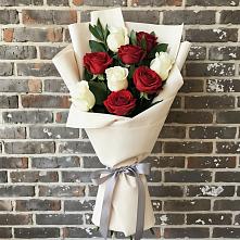 Букет цветов из:  Розы в Верхних Ачалуках