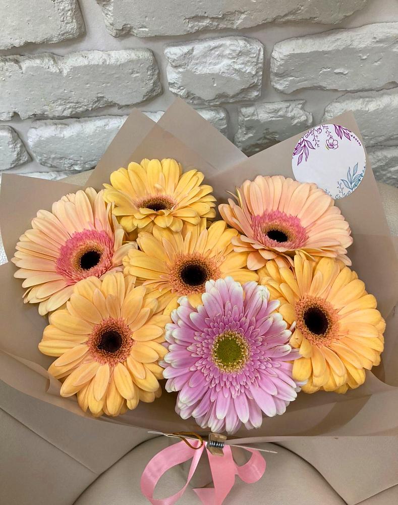 Букет цветов из: Герберы в Верхних Ачалуках