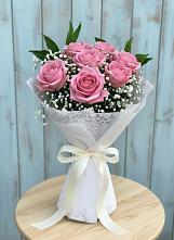 Букет цветов из:  Розы в Верхних Ачалуках