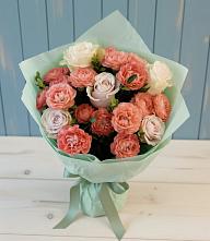 Букет цветов из:  Розы в Верхних Ачалуках