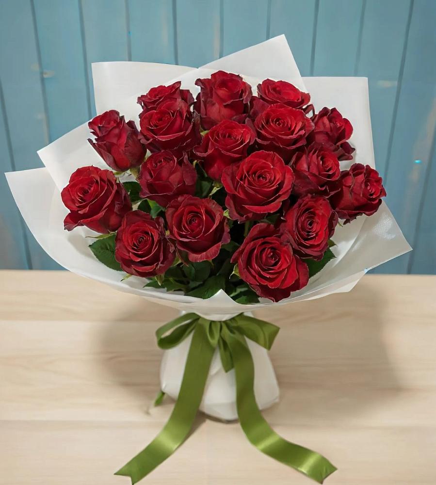 Букет Красные розы в Верхних Ачалуках