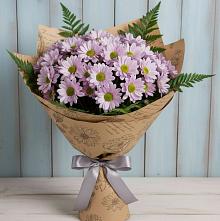 Букет цветов из:  Хризантемы в Верхних Ачалуках