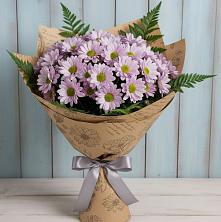 Букет цветов из:  Хризантемы в Верхних Ачалуках