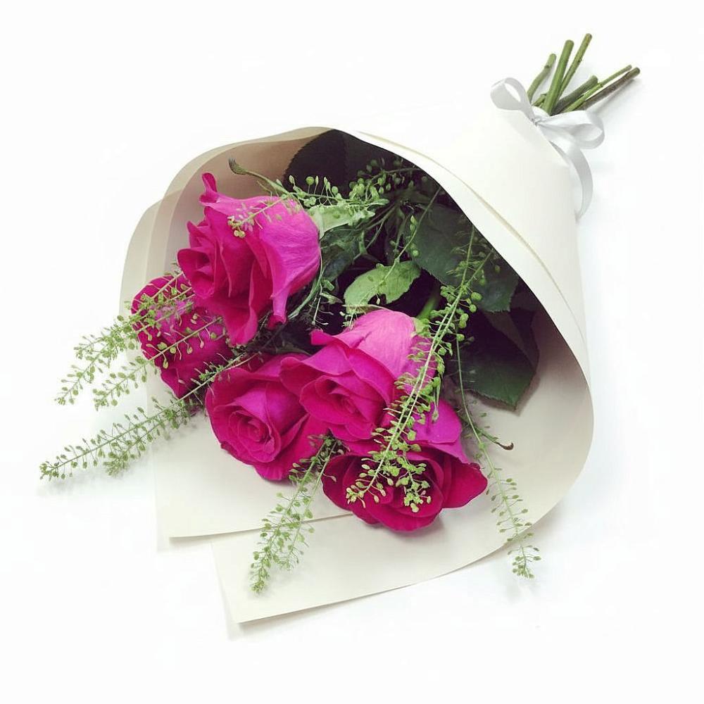 Букет цветов из: Розы в Верхних Ачалуках