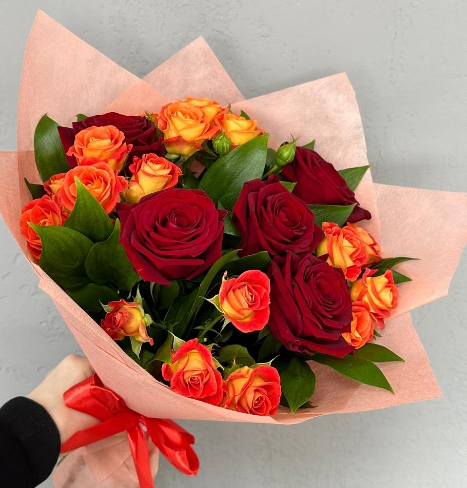 Букет Любовь и восторг в Верхних Ачалуках