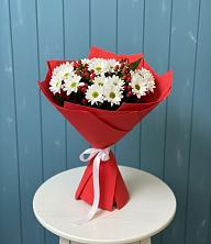 Букет цветов из:  Хризантемы в Верхних Ачалуках