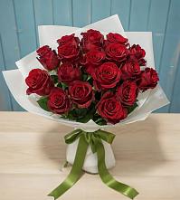 Букет Красные розы в Верхних Ачалуках