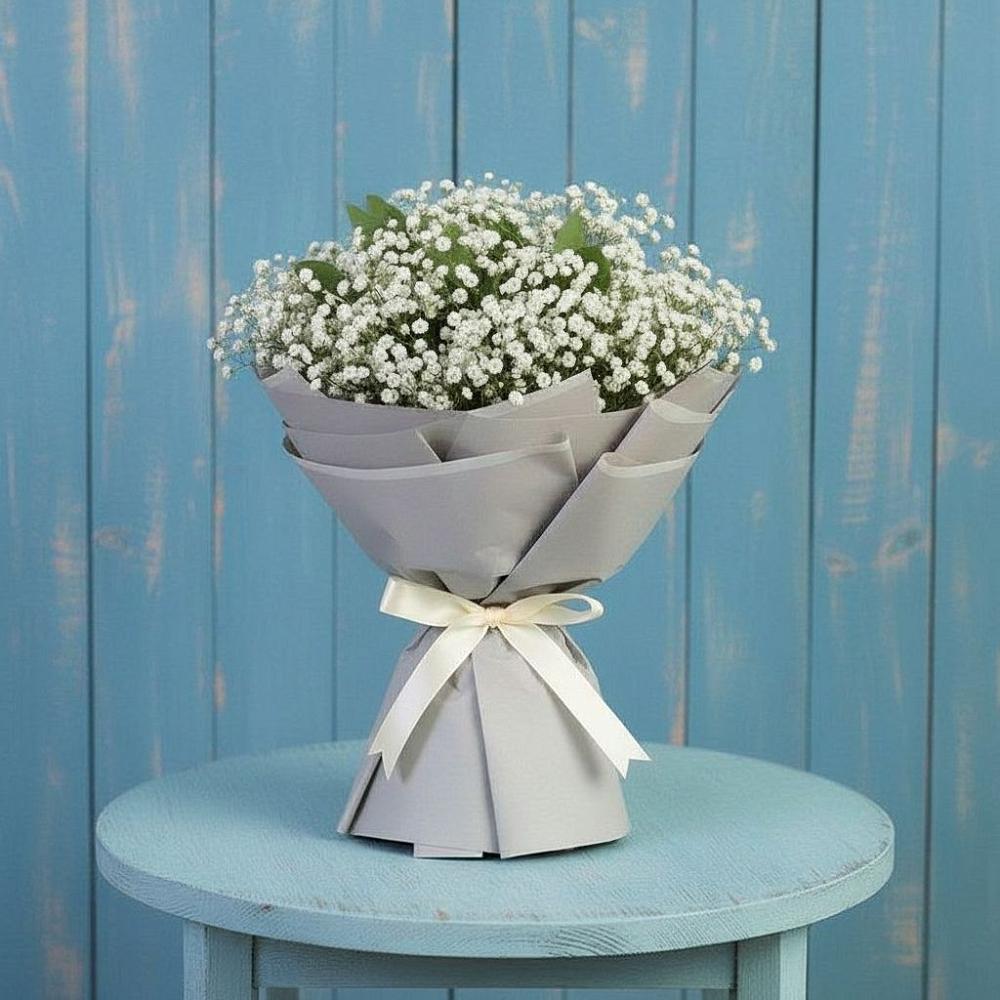 Букет цветов из: Гипсофила в Верхних Ачалуках