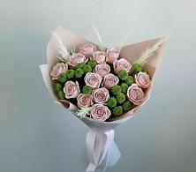 Букет цветов из:  Розы и Хризантемы в Верхних Ачалуках