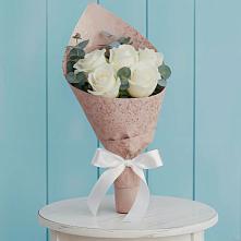 Букет цветов из:  Розы в Верхних Ачалуках