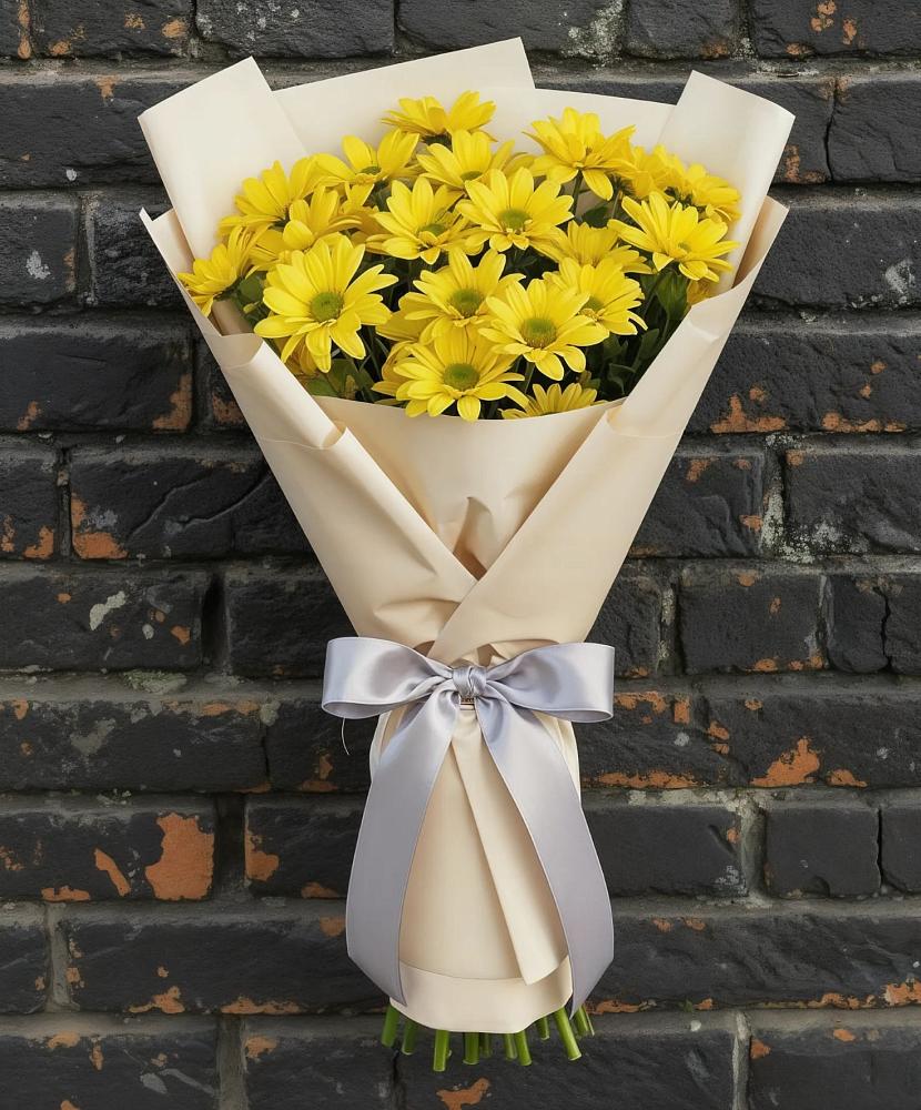Букет цветов из: Хризантемы в Верхних Ачалуках