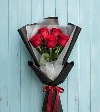 Букет цветов из:  Розы в Верхних Ачалуках