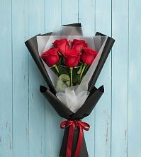 Букет цветов из:  Розы в Верхних Ачалуках