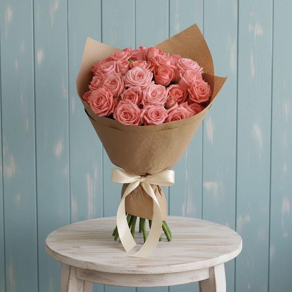 Букет цветов из: Розы в Верхних Ачалуках