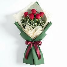 Букет цветов из:  Розы в Верхних Ачалуках