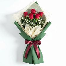 Букет цветов из:  Розы в Верхних Ачалуках