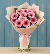 Букет цветов из:  Герберы #REPLACE_PRED# Верхних Ачалуках