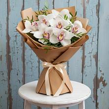 Букет цветов из:  Орхидеи и Розы в Верхних Ачалуках