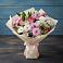 Букет цветов из: Хризантемы, Альстромерии и Розы в Верхних Ачалуках